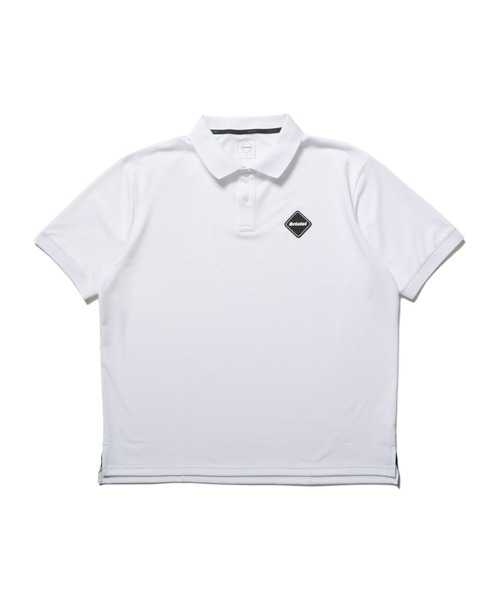 F.C.Real Bristol（エフシーレアルブリストル）の「EMBLEM POLO（ポロシャツ・メンズ・ブラック/ネイビー/ホワイト・LARGE/SMALL/MEDIUM/XX-LARGE/X-LARGE）」の2枚目の写真