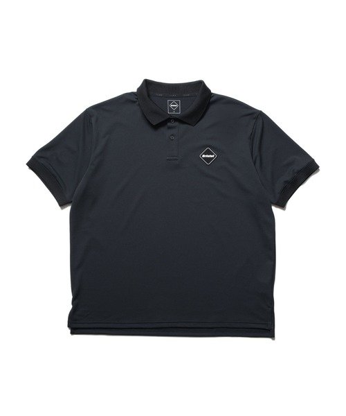 F.C.Real Bristol（エフシーレアルブリストル）の「EMBLEM POLO（ポロシャツ・メンズ・ブラック/ネイビー/ホワイト・LARGE/SMALL/MEDIUM/XX-LARGE/X-LARGE）」の3枚目の写真