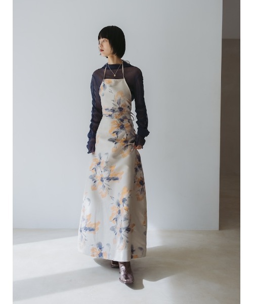 sahara（サハラ）の「Flower Jacquard Bustier/フラワージャガードビスチェ（その他トップス・レディース・ブラウン/ブラック/アイボリー・FREE）」の15枚目の写真