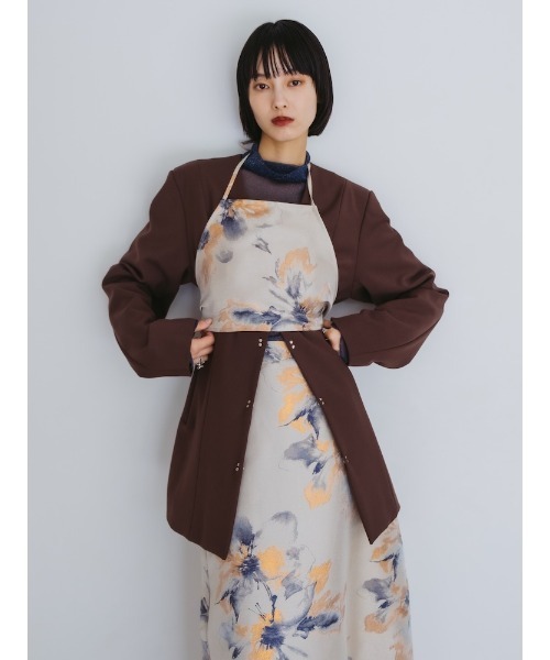 sahara（サハラ）の「Flower Jacquard Bustier/フラワージャガードビスチェ（その他トップス・レディース・ブラウン/ブラック/アイボリー・FREE）」の18枚目の写真