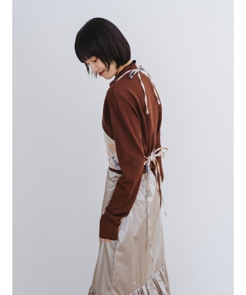 sahara（サハラ）の「Flower Jacquard Bustier/フラワージャガードビスチェ（その他トップス・レディース・ブラウン/ブラック/アイボリー・FREE）」の17枚目の写真