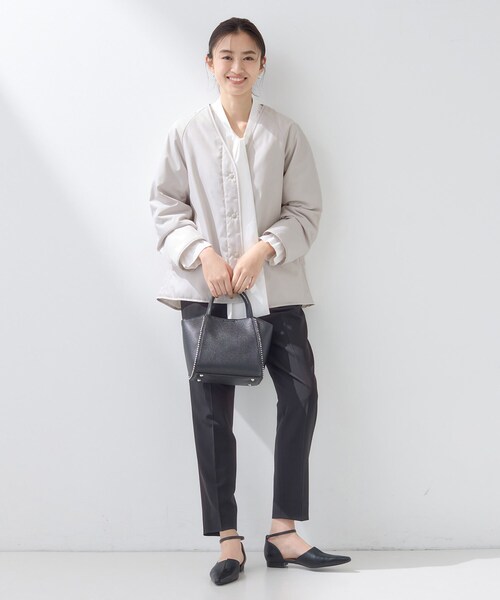 INDIVI（インディヴィ）の「【撥水／UVケア／2WAY】超軽量ライナー付ライトトレンチコート（トレンチコート・レディース・ネイビー/ナチュラル・40/05/13/38/15 /36/19）」の3枚目の写真