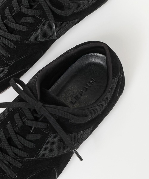 LEPSIM(レプシィム)の「フラットスニーカー 636533(スニーカー・レディース・ブラック/ライトブラウン・MEDIUM/LARGE)」の10枚目の写真