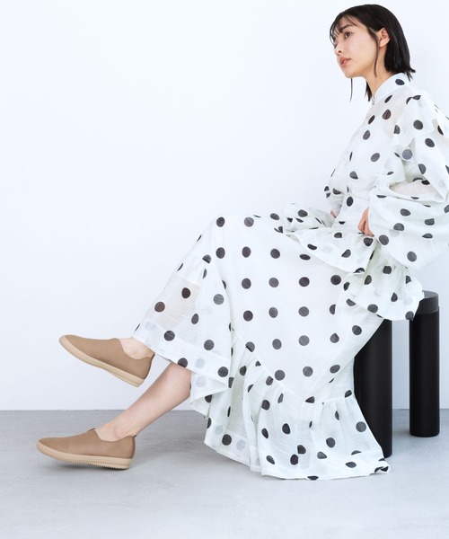 enchanted（エンチャンテッド）の「《MELLOW》【魔法の靴】ソフトバブーシュ（スリッポン・レディース・シルバー/アイボリー/ブルーグレー/ブラック/プラチナム/パイソン/アンティークシルバー/ベージュ/ピンク・24/23.5/23/22.5/25.5/25/24.5）」の10枚目の写真