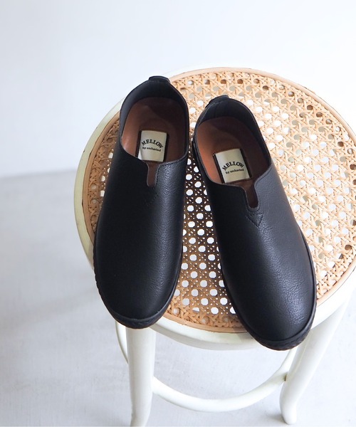 enchanted（エンチャンテッド）の「《MELLOW》【魔法の靴】ソフトバブーシュ（スリッポン・レディース・シルバー/アイボリー/ブルーグレー/ブラック/プラチナム/パイソン/アンティークシルバー/ベージュ/ピンク・24/23.5/23/22.5/25.5/25/24.5）」の21枚目の写真