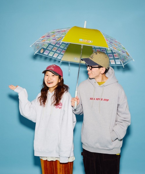 niko and...(ニコアンド)の「【にっぽんのASAGOHAN】ネバネバビーンコラボビニール傘(長傘・レディース・その他1・0)」の2枚目の写真