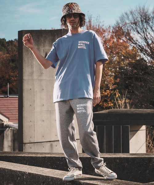 WONDER WALL MOTEL(ワンダーウォールモーテル)の「mt10152-VINTAGE WASH S-SL T(LOGO) Tシャツ(26SSCT006)(Tシャツ/カットソー・メンズ・ネイビー/グレー/ブラック/ホワイト・XL/L/M)」の9枚目の写真