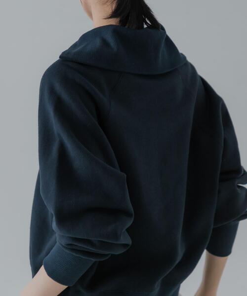 URBAN RESEARCH(アーバンリサーチ)の「デザインカラー裏起毛スウェット(スウェット・レディース・ネイビー/オフホワイト/グレー系その他・FREE)」の14枚目の写真