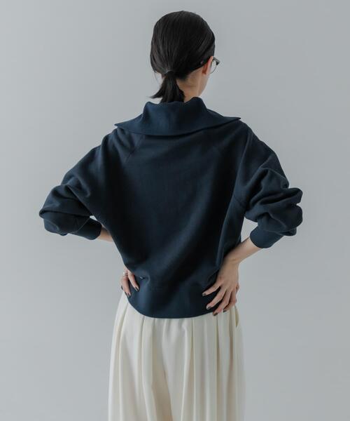 URBAN RESEARCH(アーバンリサーチ)の「デザインカラー裏起毛スウェット(スウェット・レディース・ネイビー/オフホワイト/グレー系その他・FREE)」の15枚目の写真