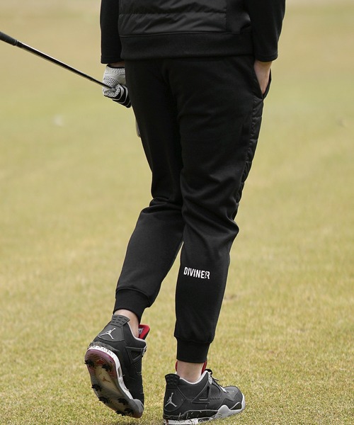 JOKER（ジョーカー）の「【DIVINER GOLF】中綿キルト切替セットアップ メンズ ゴルフウェア 上下セット ストレッチ ジャケット ジョガーパンツ 裏起毛 冬服（セットアップ・メンズ・チャコール/ブラック・M/L/XL/XXL）」の22枚目の写真