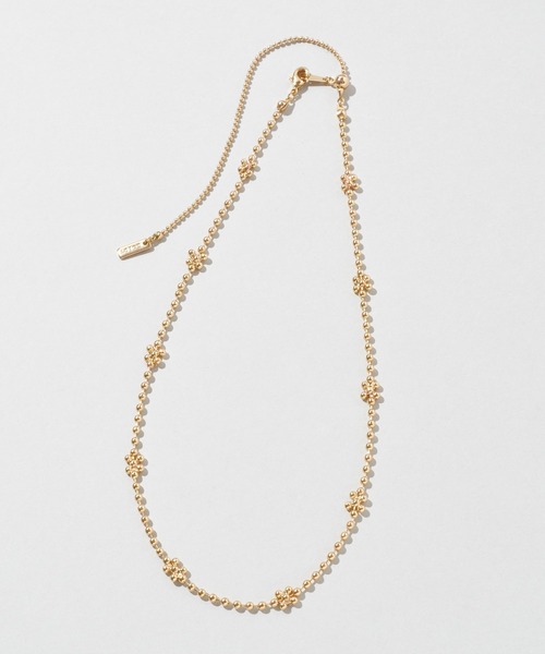 GOLDY（ゴールディ）の「フラワー チェーン チョーカー（チョーカー・レディース・ブラック/シルバー系2/ゴールド/シルバー系1・FREE）」の7枚目の写真