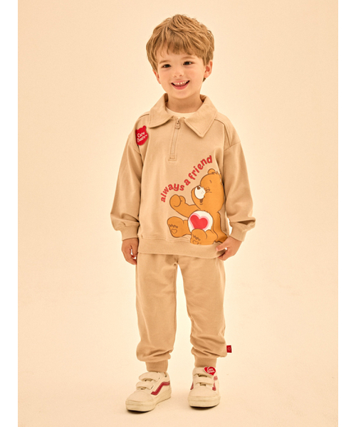 ⭐︎マー⭐︎ケアベア洋服セット テンダーハートベア カラー上下セット（セットアップ）｜CAREBEARS