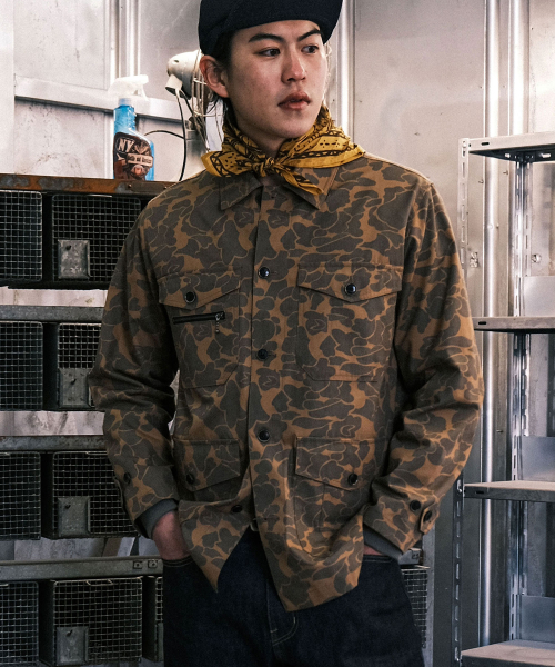 VDR（ブイディアール）の「CAMOUFLAGE CRUSIER JACKET（その他アウター・メンズ・その他・M/L/XL）」の8枚目の写真