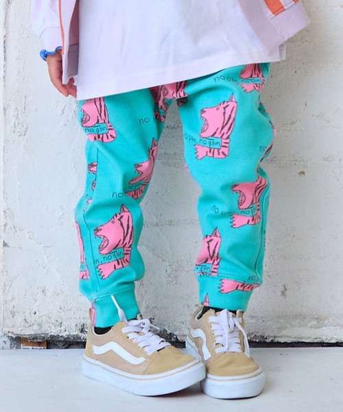 MARKEY'S(マーキーズ)の「ソウガラサルエルロングパンツ(その他パンツ・キッズ・ブラック/ベージュ/レッド/オフホワイト/ライトグリーン/ミント・90/100/110/120/80/130/95)」の5枚目の写真