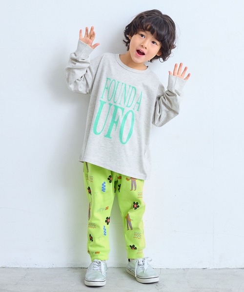 MARKEY'S(マーキーズ)の「ソウガラサルエルロングパンツ(その他パンツ・キッズ・ブラック/ベージュ/レッド/オフホワイト/ライトグリーン/ミント・90/100/110/120/80/130/95)」の19枚目の写真