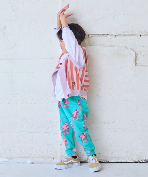 MARKEY'S(マーキーズ)の「ソウガラサルエルロングパンツ(その他パンツ・キッズ・ブラック/ベージュ/レッド/オフホワイト/ライトグリーン/ミント・90/100/110/120/80/130/95)」の16枚目の写真