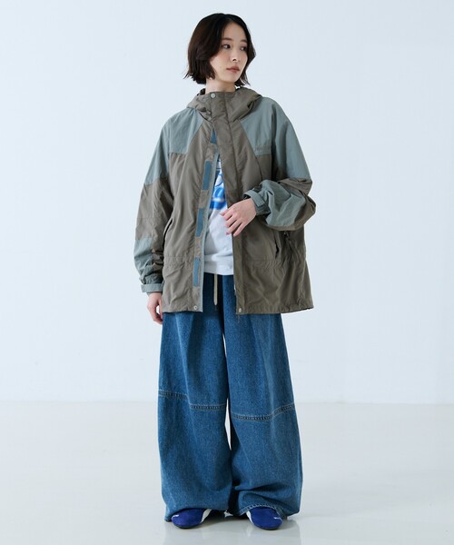 WILD THINGS(ワイルドシングス)の「【WILD THINGS / ワイルドシングス】SUPPLEX MASSIF JACKET / サプレックス マシーフジャケット / マウンテンパーカー(ブルゾン・レディース・ベージュ/ブルー/ブラック・フリー)」の14枚目の写真