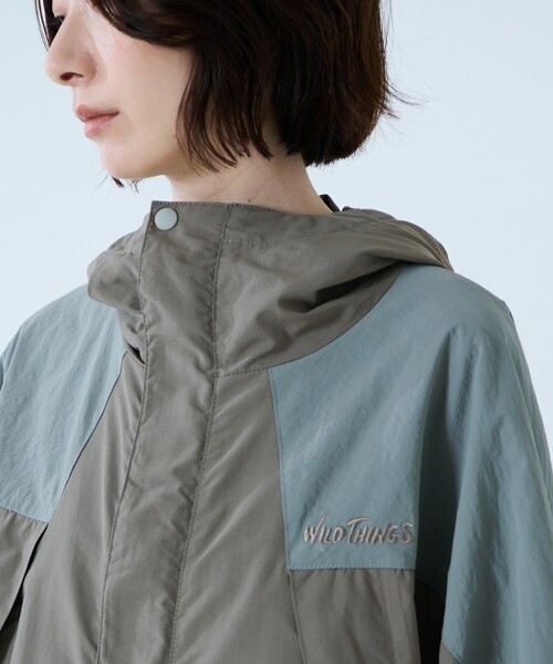 WILD THINGS(ワイルドシングス)の「【WILD THINGS / ワイルドシングス】SUPPLEX MASSIF JACKET / サプレックス マシーフジャケット / マウンテンパーカー(ブルゾン・レディース・ベージュ/ブルー/ブラック・フリー)」の17枚目の写真