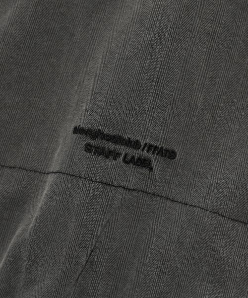 NICE GHOST CLUB(ナイスゴーストクラブ)の「FFATS GARMENTS DYED VEST_BLACK(NG2ESUB990A)(ベスト・レディース・ブラック・L/M/S)」の6枚目の写真