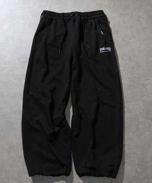 THRASHER(スラッシャー)の「【THRASHER/スラッシャー】裏毛 ヘビーウェイト コクーン スウェットパンツ(スウェットパンツ・メンズ・ピンク/ブラック系3/アッシュグレー/ブラック系2/ブラック系1・XL/L/M/S)」の9枚目の写真