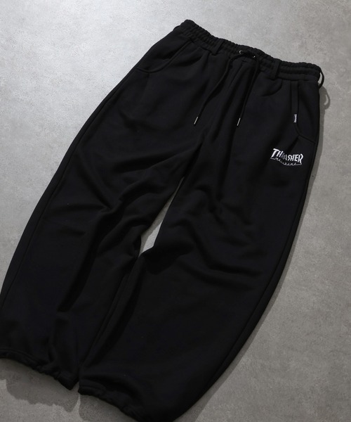 THRASHER(スラッシャー)の「【THRASHER/スラッシャー】裏毛 ヘビーウェイト コクーン スウェットパンツ(スウェットパンツ・メンズ・ピンク/ブラック系3/アッシュグレー/ブラック系2/ブラック系1・XL/L/M/S)」の12枚目の写真