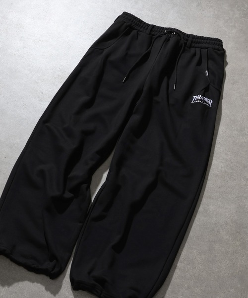 THRASHER(スラッシャー)の「【THRASHER/スラッシャー】裏毛 ヘビーウェイト コクーン スウェットパンツ(スウェットパンツ・メンズ・ピンク/ブラック系3/アッシュグレー/ブラック系2/ブラック系1・XL/L/M/S)」の6枚目の写真