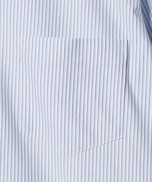 UNITED ARROWS(ユナイテッドアローズ)の「タイプライター ストライプ セミワイドカラーシャツ COMFORT EASY-MODEL 抗菌防臭(シャツ/ブラウス・メンズ・ライトブルー・S/XL/L/M)」の6枚目の写真
