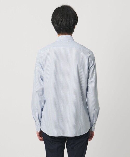 UNITED ARROWS(ユナイテッドアローズ)の「タイプライター ストライプ セミワイドカラーシャツ COMFORT EASY-MODEL 抗菌防臭(シャツ/ブラウス・メンズ・ライトブルー・S/XL/L/M)」の15枚目の写真