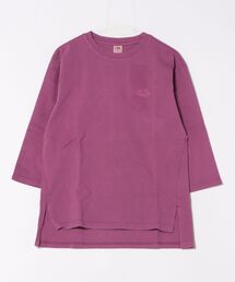【ST】【FRUIT OF THE LOOM】製品染め7分袖プルオーバー