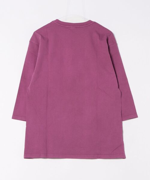 FRUIT OF THE LOOM(フルーツオブザルーム)の「【ST】【FRUIT OF THE LOOM】製品染め7分袖プルオーバー(Tシャツ/カットソー・レディース・パープル/グリーン/レッド/ミント/イエロー・LARGE/MEDIUM)」の6枚目の写真