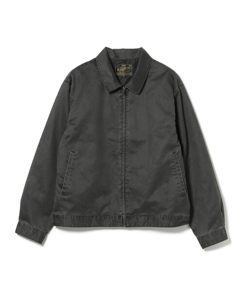 BEAMS HEART（ビームスハート）の「フェード ジップ ショートブルゾン（ブルゾン・メンズ・ブラック/ダークブラウン・MEDIUM/LARGE/SMALL）」の19枚目の写真
