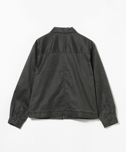 BEAMS HEART（ビームスハート）の「フェード ジップ ショートブルゾン（ブルゾン・メンズ・ブラック/ダークブラウン・MEDIUM/LARGE/SMALL）」の15枚目の写真