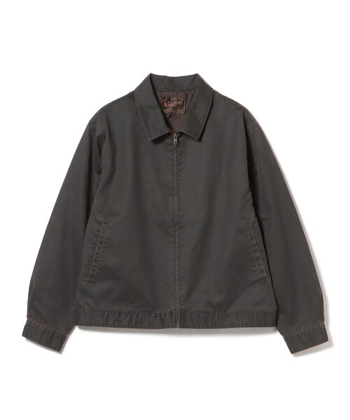 BEAMS HEART（ビームスハート）の「フェード ジップ ショートブルゾン（ブルゾン・メンズ・ブラック/ダークブラウン・MEDIUM/LARGE/SMALL）」の13枚目の写真