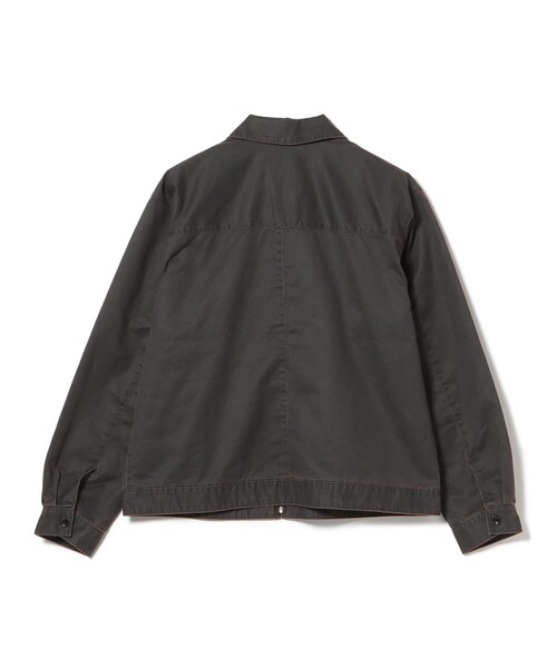 BEAMS HEART（ビームスハート）の「フェード ジップ ショートブルゾン（ブルゾン・メンズ・ブラック/ダークブラウン・MEDIUM/LARGE/SMALL）」の11枚目の写真