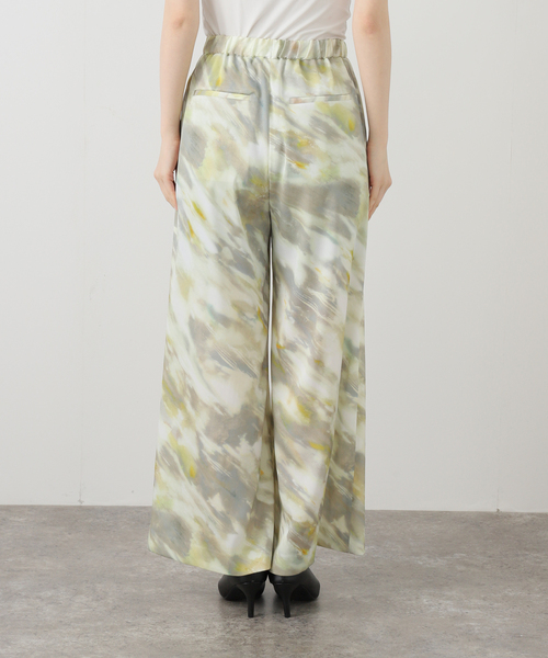 Noble（ノーブル）の「ライトフロープリントパンツ（その他パンツ・レディース・ベージュ・38/36）」の10枚目の写真