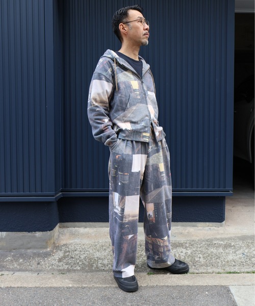 many men many mind（メニーメンメニーマインド）の「MANYMENMANYMINDS / グラフィックZIPパーカー（パーカー・メンズ・ベージュ/グリーン/ブラウン・LARGE/X-LARGE/MEDIUM）」の21枚目の写真