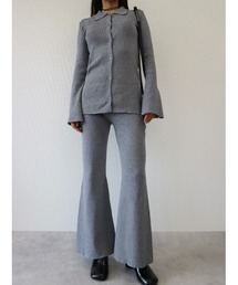 TRUNC（トランクエイティーエイト）の「Tunic Flair Cardigan Knitup（ニット/セーター）」