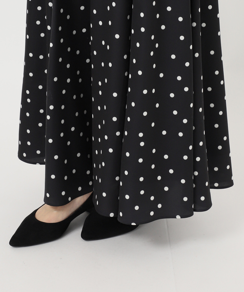 Spick & Span（スピックアンドスパン）の「ドットサテンフレアスカート（スカート・レディース・マルチ/その他2・36/38）」の22枚目の写真