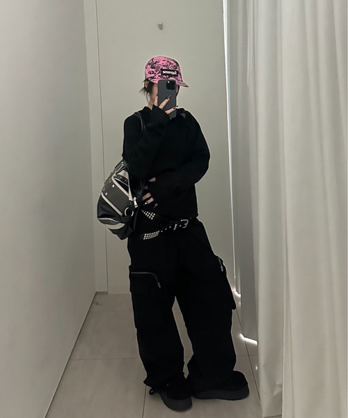 FTW（エフティダブリュー）の「KNIT THERMAL HOODIE（パーカー・レディース・グレー/ブルー/ブラック・SMALL/MEDIUM）」の13枚目の写真