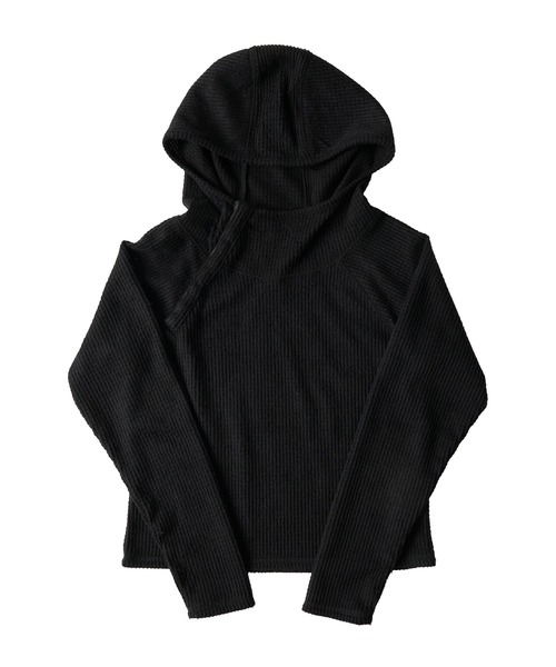 FTW（エフティダブリュー）の「KNIT THERMAL HOODIE（パーカー・レディース・グレー/ブルー/ブラック・SMALL/MEDIUM）」の16枚目の写真