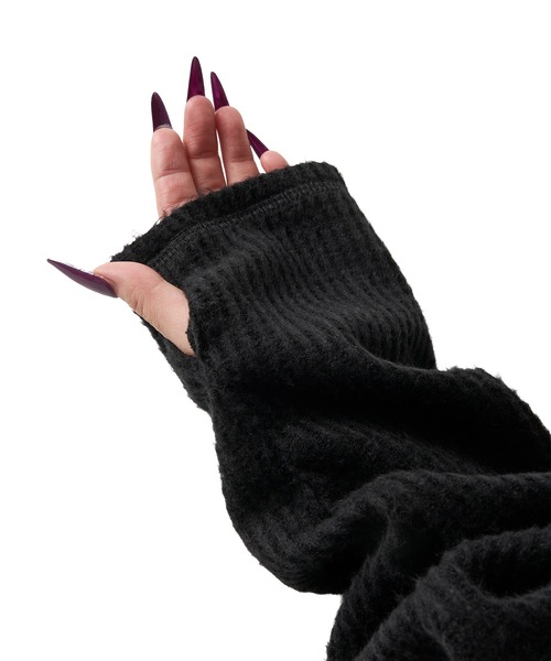 FTW（エフティダブリュー）の「KNIT THERMAL HOODIE（パーカー・レディース・グレー/ブルー/ブラック・SMALL/MEDIUM）」の19枚目の写真