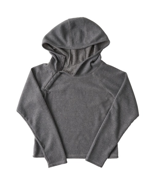 FTW（エフティダブリュー）の「KNIT THERMAL HOODIE（パーカー・レディース・グレー/ブルー/ブラック・SMALL/MEDIUM）」の22枚目の写真