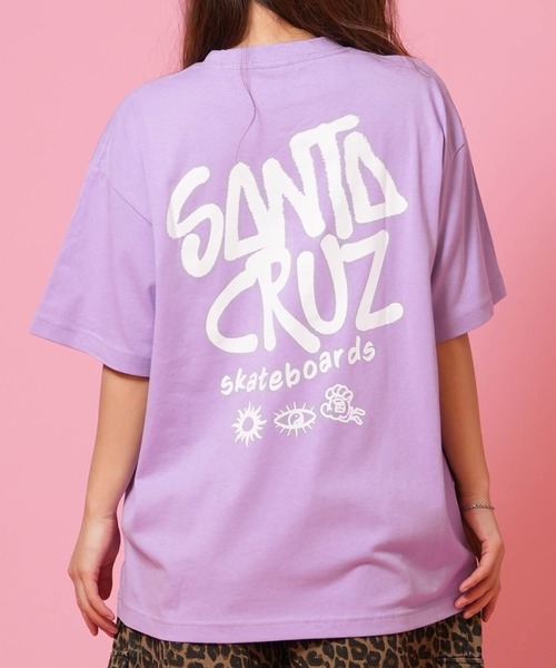 セール】SANTA CRUZ/サンタクルーズ 半袖Tシャツ レディース DIZZY SCS