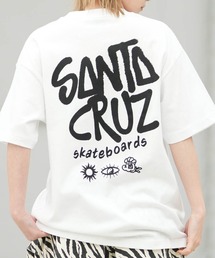 SANTA CRUZ/サンタクルーズ 半袖Tシャツ レディース DIZZY SCS S/S TEE ムラサキ限定 502262432