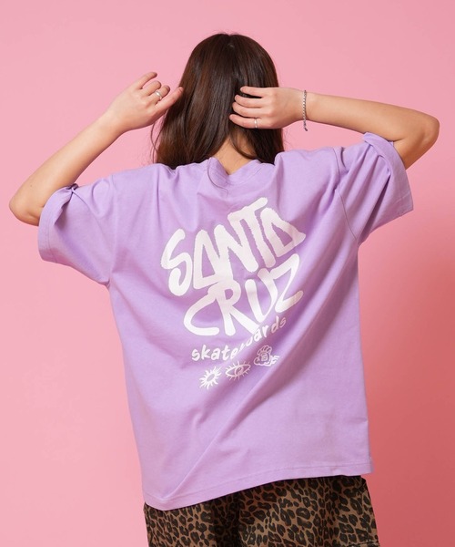 SANTA CRUZ（サンタクルーズ）の「SANTA CRUZ/サンタクルーズ 半袖Tシャツ レディース DIZZY SCS S/S TEE ムラサキ限定 502262432（Tシャツ/カットソー・レディース・ラベンダー/ブラック/ホワイト・XL/L/M）」の15枚目の写真