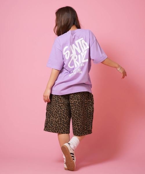 SANTA CRUZ（サンタクルーズ）の「SANTA CRUZ/サンタクルーズ 半袖Tシャツ レディース DIZZY SCS S/S TEE ムラサキ限定 502262432（Tシャツ/カットソー・レディース・ラベンダー/ブラック/ホワイト・XL/L/M）」の17枚目の写真