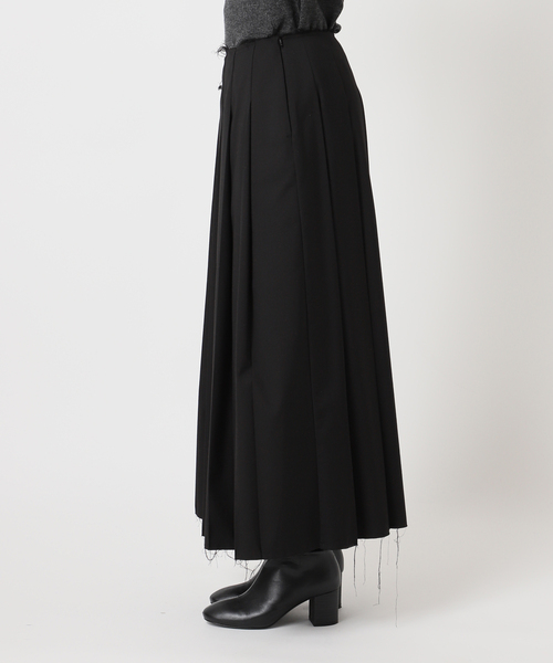 CITYSHOP（シティーショップ）の「《追加2》TR PLEATS スカート（スカート・レディース・ブラック/グレー・38/36）」の5枚目の写真