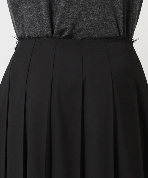 CITYSHOP(シティーショップ)の「《追加2》TR PLEATS スカート(スカート・レディース・ブラック/グレー・36/38)」の3枚目の写真