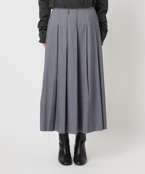 CITYSHOP（シティーショップ）の「《追加2》TR PLEATS スカート（スカート・レディース・ブラック/グレー・38/36）」の15枚目の写真