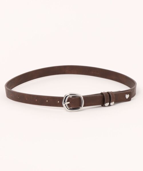 EMODA（エモダ）の「HEART POINT BELT（ベルト・レディース・ブラック/ブラウン・FREE）」の2枚目の写真